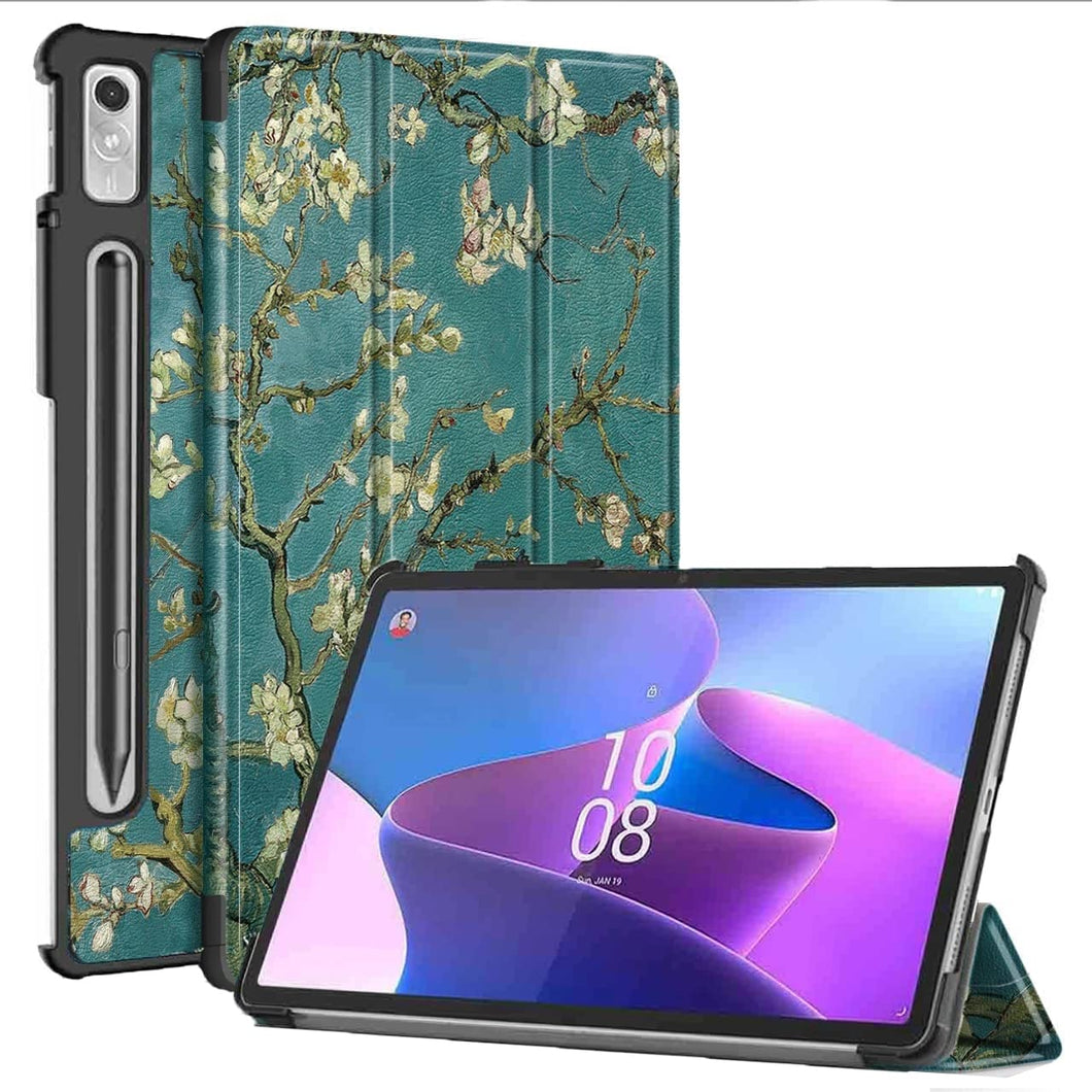 ProElite Smart Flip Case Cover for Lenovo Tab P11 Pro 2nd Gen 11.2 inch Flowers