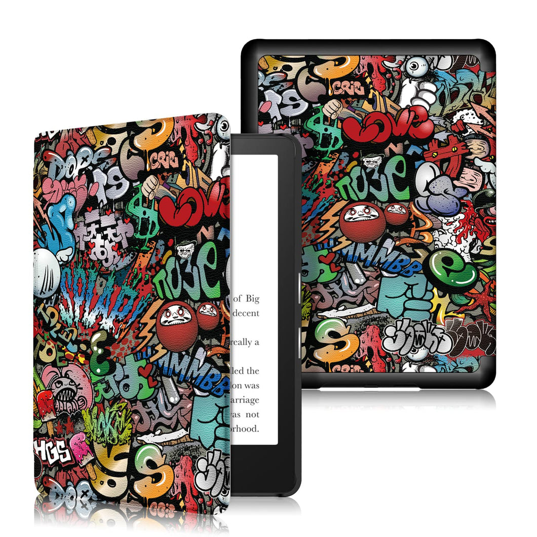 ProElite Slim Smart Flip case Cover for Amazon Kindle Paperwhite 11th Generation 6.8 inch 2021, Hippy (Fits Signature Edition Also)