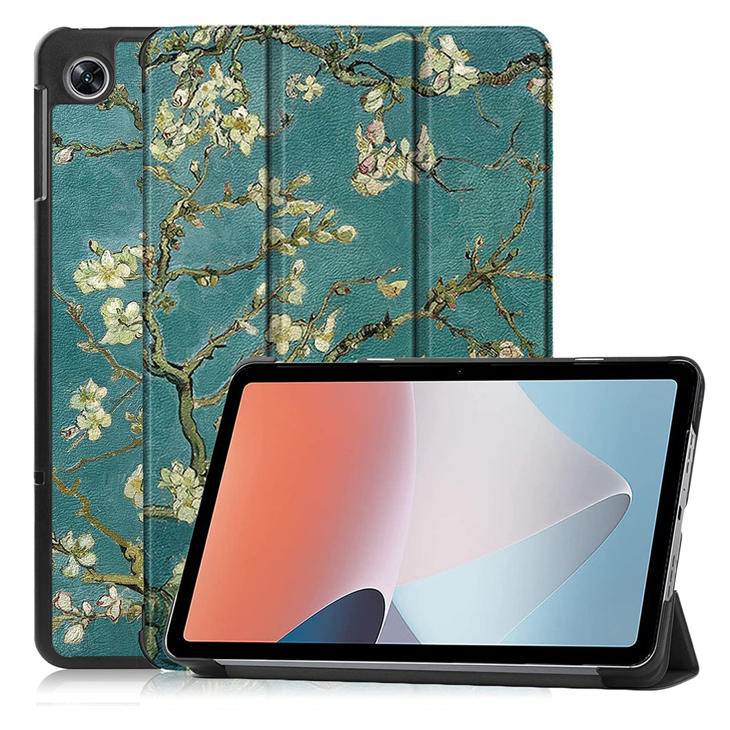ProElite Smart Trifold Flip case Cover for Oppo Pad Air 10.36 inch, Flowers