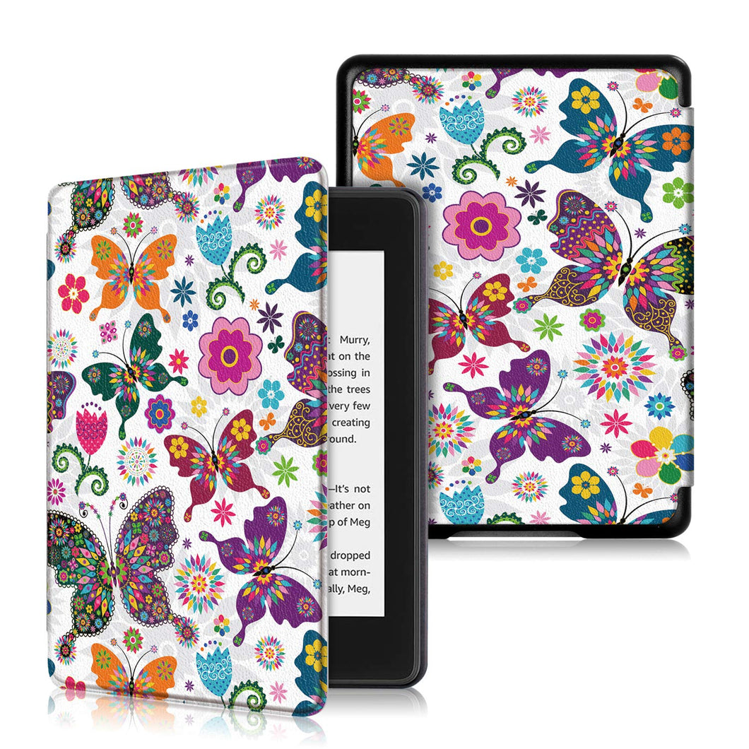 ProElite Designer Smart Flip case Cover for All New Amazon Kindle Paperwhite 10th Generation (Butterfly)