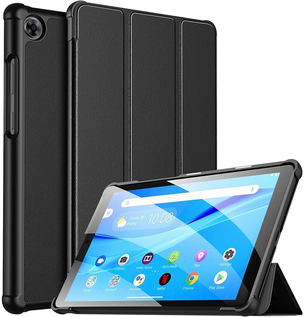 ProElite Ultra Sleek Smart Flip Case Cover for Motorola Tab G20 8 inch Tablet (Black)