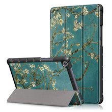 Load image into Gallery viewer, ProElite Ultra Sleek Smart Flip Case Cover for Huawei MediaPad M5 Lite 8&quot; Tablet - Flowers
