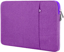 Load image into Gallery viewer, ProElite Polyster Laptop Sleeve Case Cover Pouch for 13&quot; to 14&quot; MacBook Air/Pro Retina,Compatible with Surface Pro, MacBook Pro 14&quot; M1/Max A2442, Galaxy Tab S8/S9 Ultra 14.6&quot;/iPad Pro 12.9, Lavender
