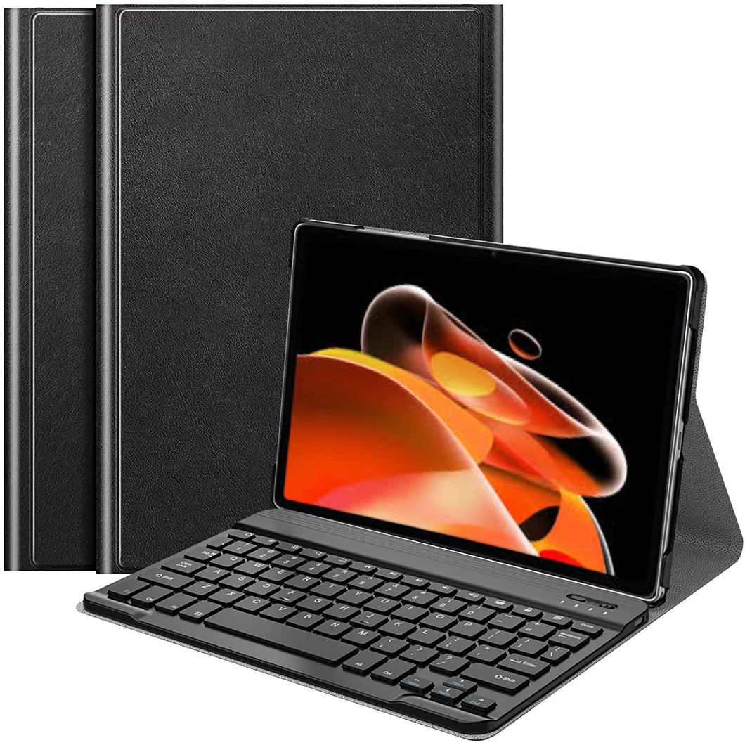 ProElite Detachable Wireless Bluetooth Keyboard flip case Cover for Realme Pad X 11 inch, Black