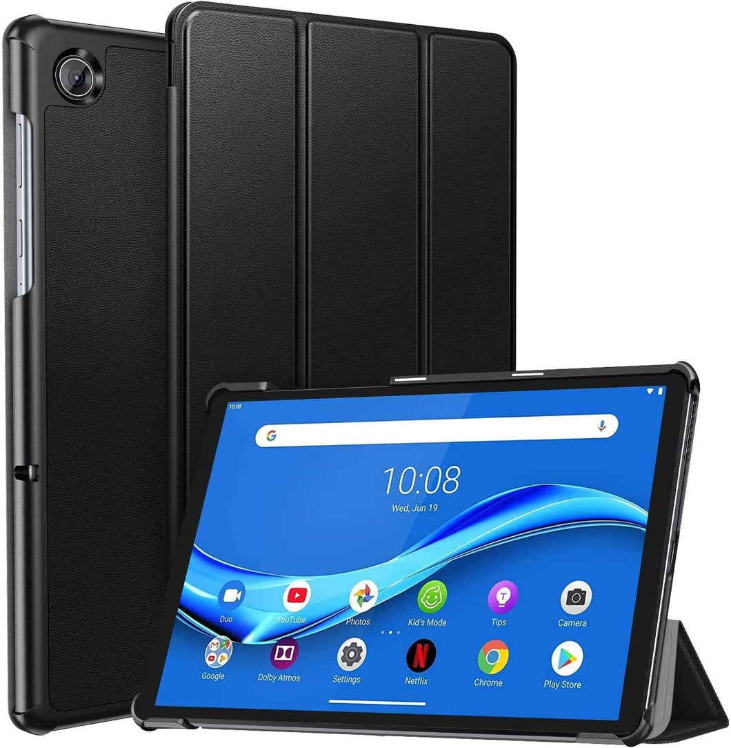 ProElite Ultra Sleek Smart Flip Case Cover for Lenovo Tab M10 FHD Plus X606V / TB-X606F / TB-X606X 10.3 inch Tablet (Black)