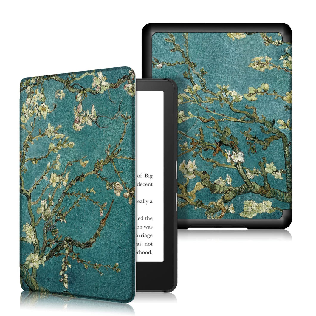 ProElite Slim Smart Flip case Cover for Amazon Kindle Paperwhite 11th Generation 6.8 inch 2021, Flowers (Fits Signature Edition Also)