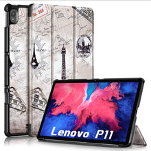 Load image into Gallery viewer, ProElite Smart Flip Case Cover for Lenovo Lenovo Tab P11/P11 Plus 11 inch TB-J606F/J606X , Eiffel

