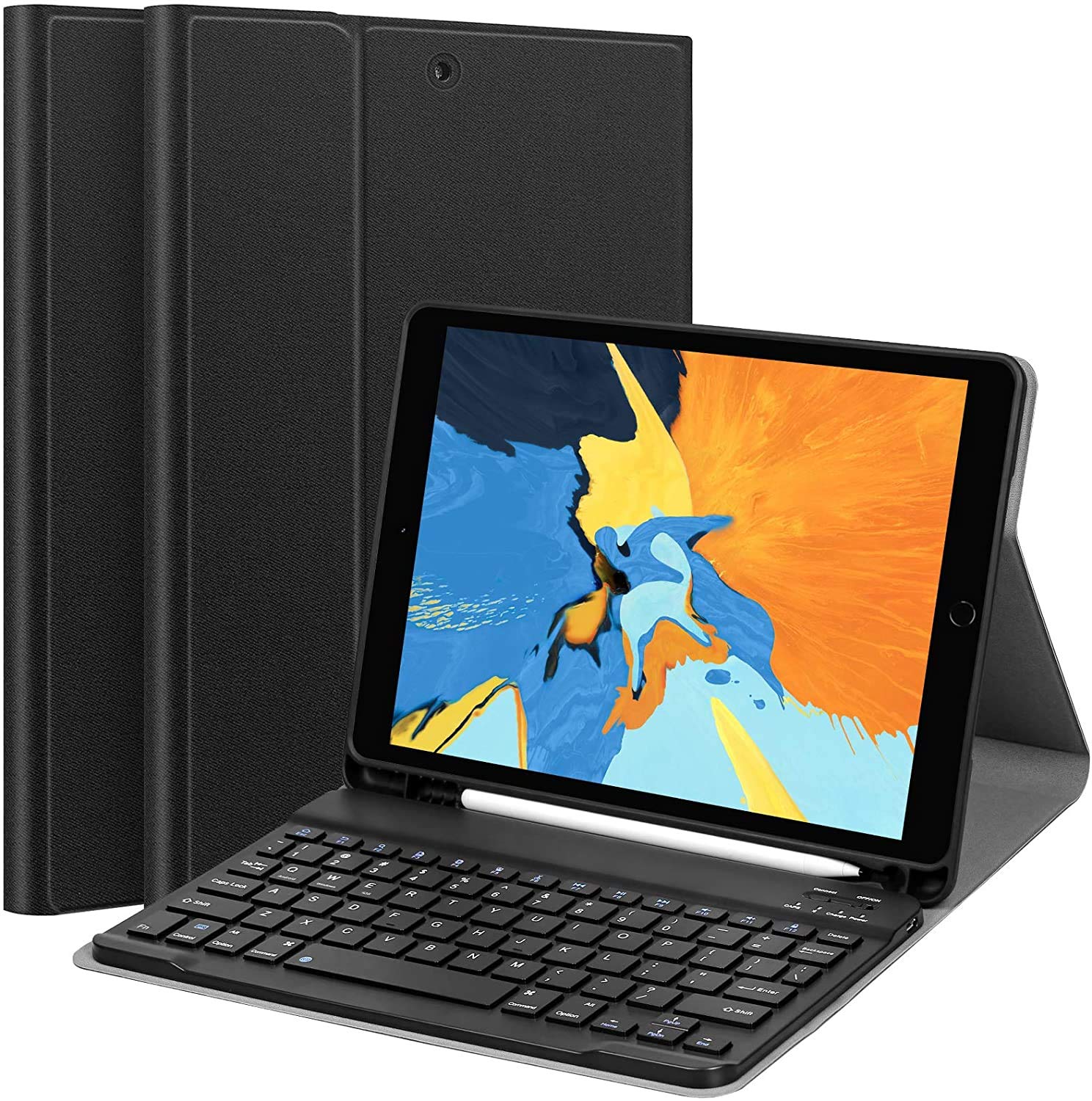 ProElite Detachable Wireless Bluetooth Keyboard Smart flip case