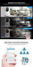 Load image into Gallery viewer, Srihome SH038 4MP Dual Band 5ghz/2.4ghz Wireless WiFi Ultra HD 1440p Security Camera CCTV
