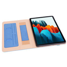 Load image into Gallery viewer, ProElite Business Smart Case Cover for Samsung Galaxy Tab S8/S7 11&quot; SM-T870/T875/X700/X706 [Blue]
