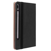 Load image into Gallery viewer, ProElite Business Smart Case Cover for Samsung Galaxy Tab S8 Plus / S7 Plus / S7 FE 12.4 Inch SM-T970/T975/T976/T735/X800/806 [Black]
