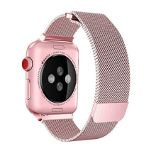Load image into Gallery viewer, ProElite 42/44 MM Milanese Wrist Band for Apple Watch Series 6/5/4/3/2/1/SE, Rose Gold
